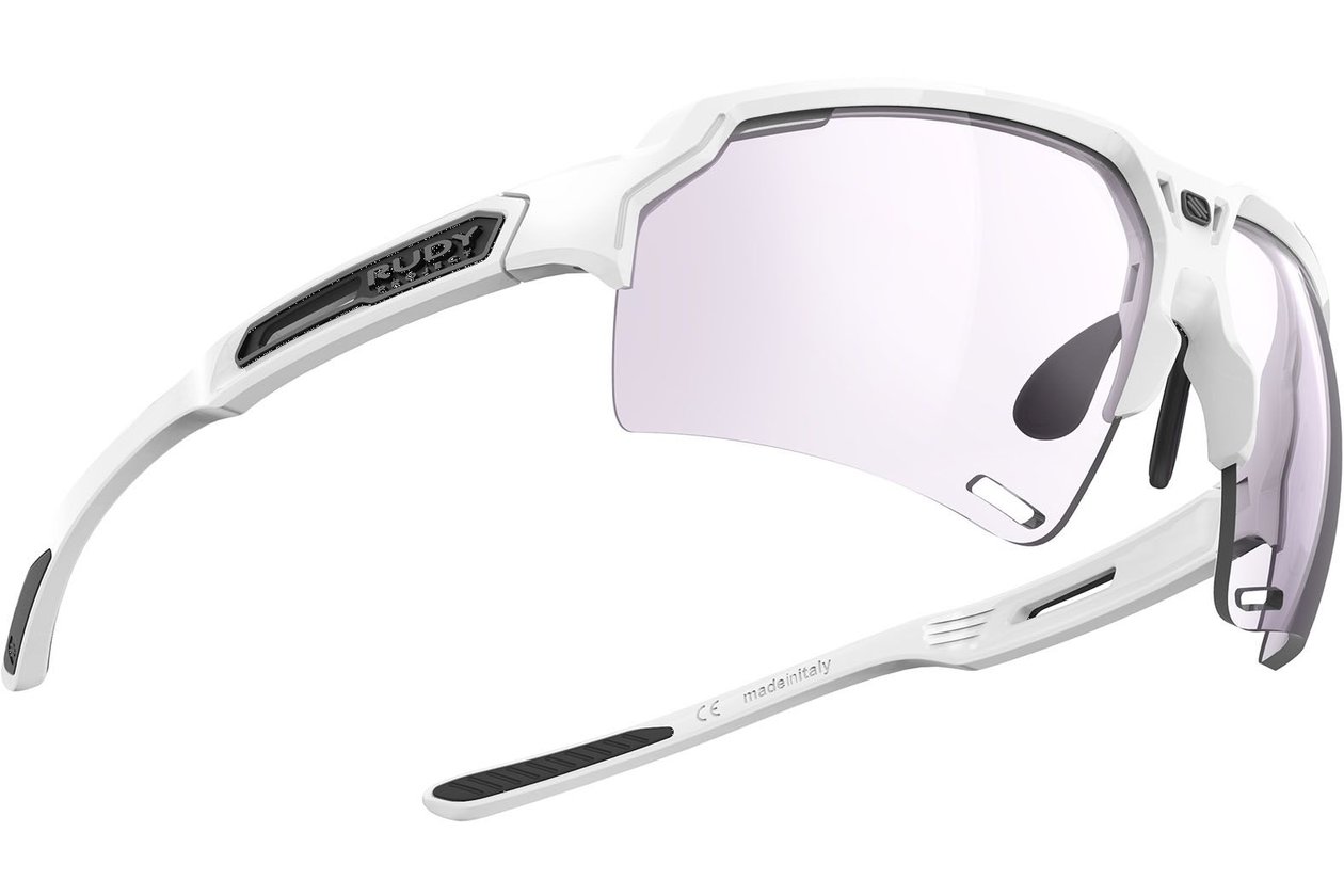 Rudy Project Deltabeat White Gloss / Impactx Photochromic 2 Laser Purple