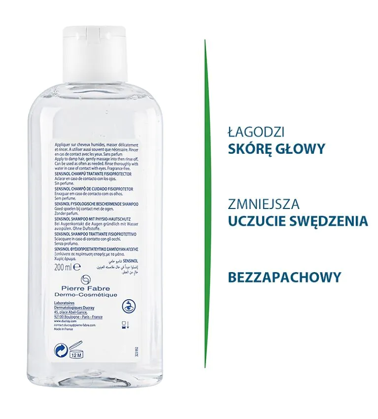 Ducray Sensinol šampon za fiziološku zaštitu