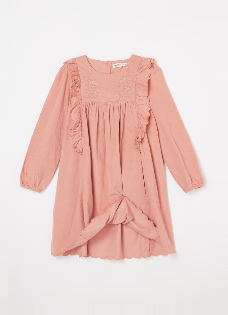 Rochie midi Dorvina din cord cu broderie, MarMar COPENHAGEN