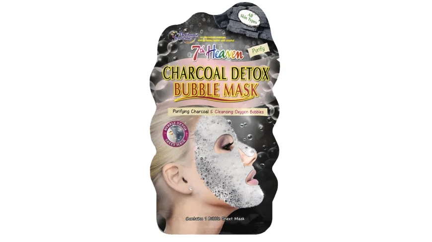 Montagne Jeunesse 7th heaven Bubble Maske Aktivkohle