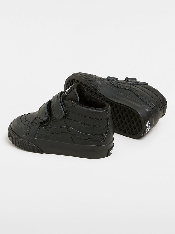 Vans Leder-Sneakers in Schwarz günstig kaufen