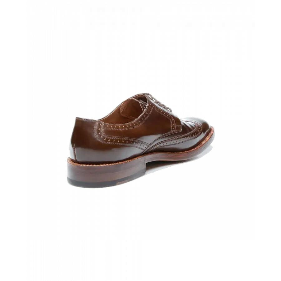 Heinrich Dinkelacker - Businessschuhe Derby LUZERN FULL-BROGUE C Cordovan - braun
