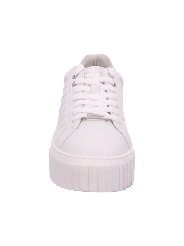 s.Oliver Schnürschuhe in WHITE günstig kaufen
