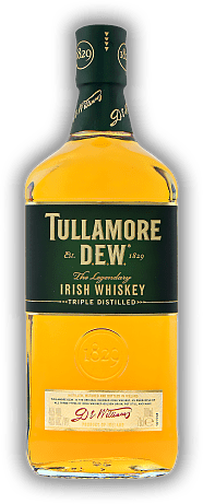 Tullamore Dew Tullamore Dew Legendärer Irish Whiskey mit unverwechselbarem Charakter. 0,7	 Liter - Vol 40%