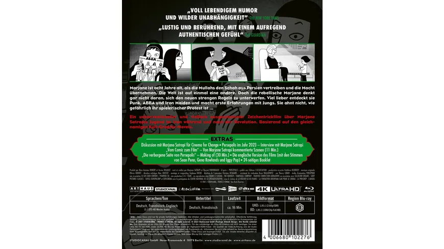 Persepolis  (4K-UHD) (+Blu-ray)