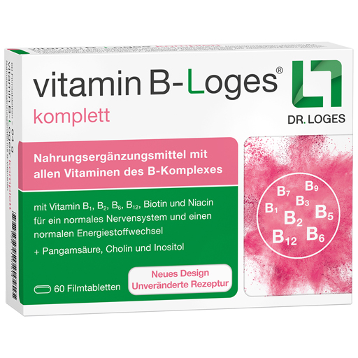 VITAMIN B-LOGES komplett Filmtabletten  60 St  Filmtabletten