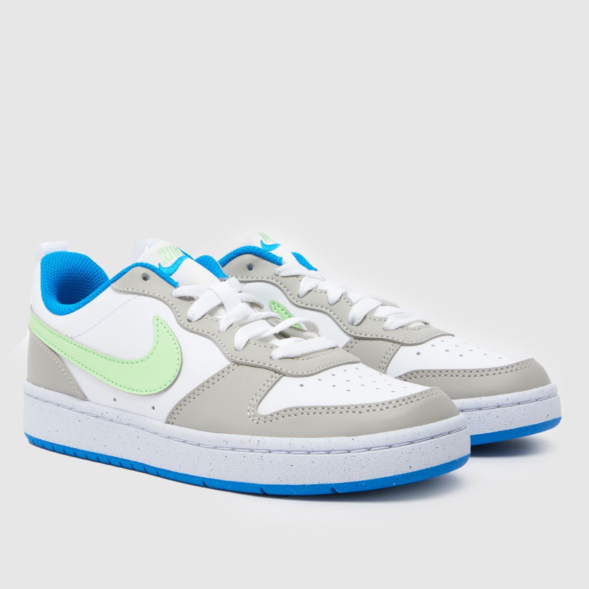 Nike grå multi court borough low recraft pojkar ungdomsskor