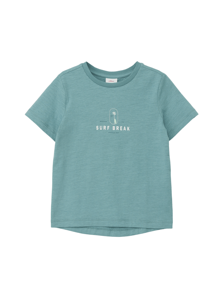 s.Oliver T-Shirt kurzarm in Petrol günstig kaufen