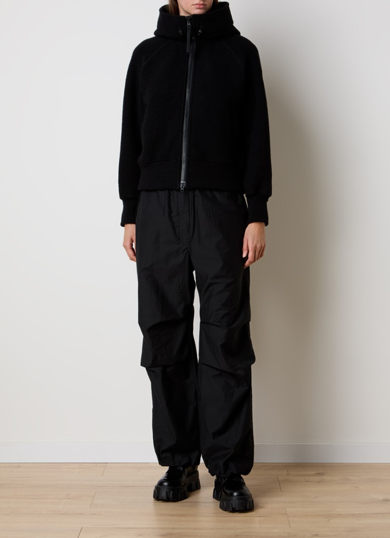 Canada Goose Chilliwack bomber jacket in wool blend with side pockets