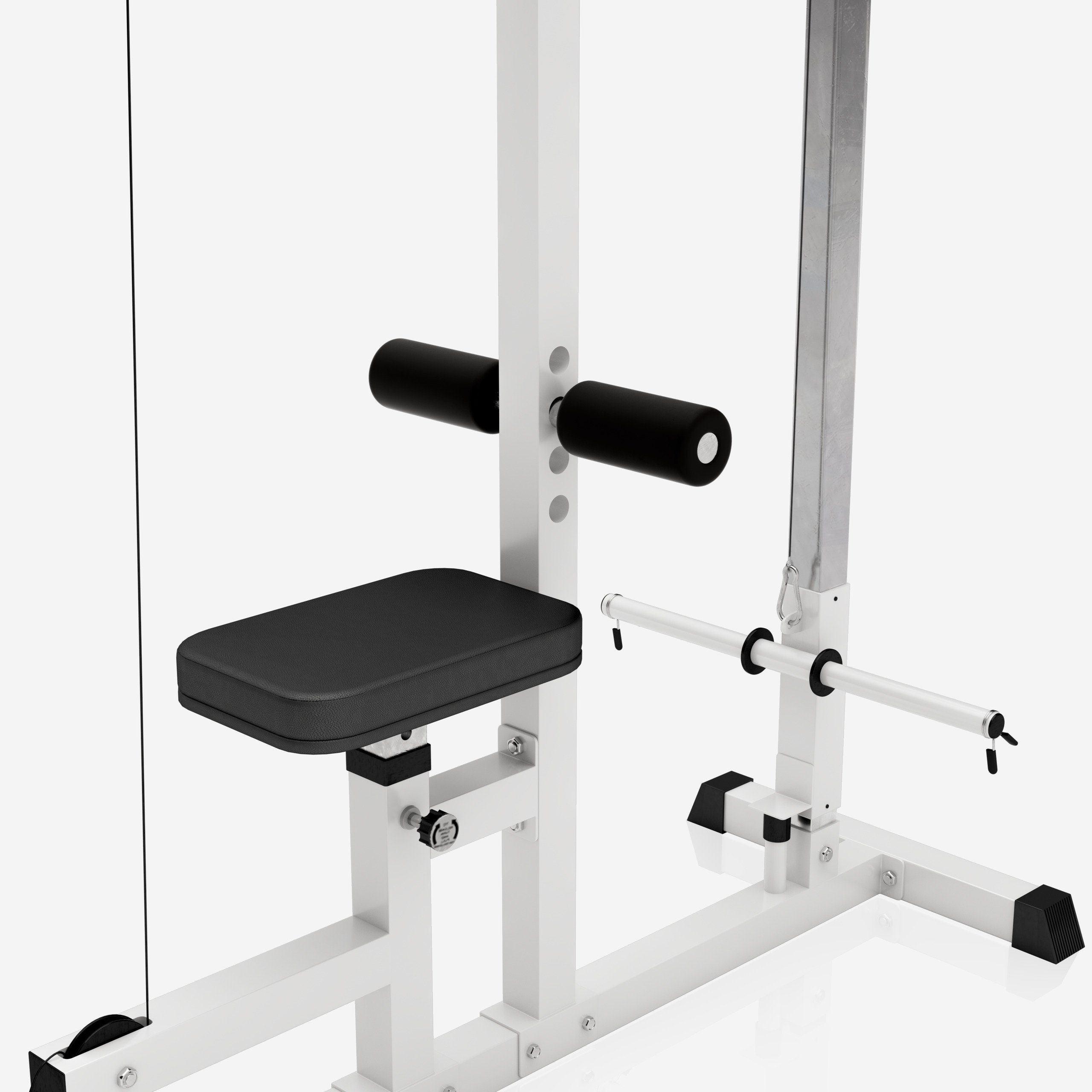GORILLA SPORTS Kraftstation Latzugstation, Verstellbar, Latzugturm, Latzugmaschine, Fitnessstation, (1-tlg)