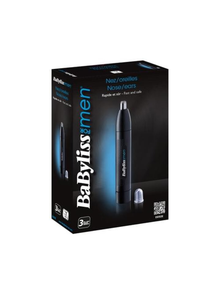 BaByliss Nasenschneider und Ohrhaarschneider Haartrimmer in Schwarz günstig kaufen 1 Stück