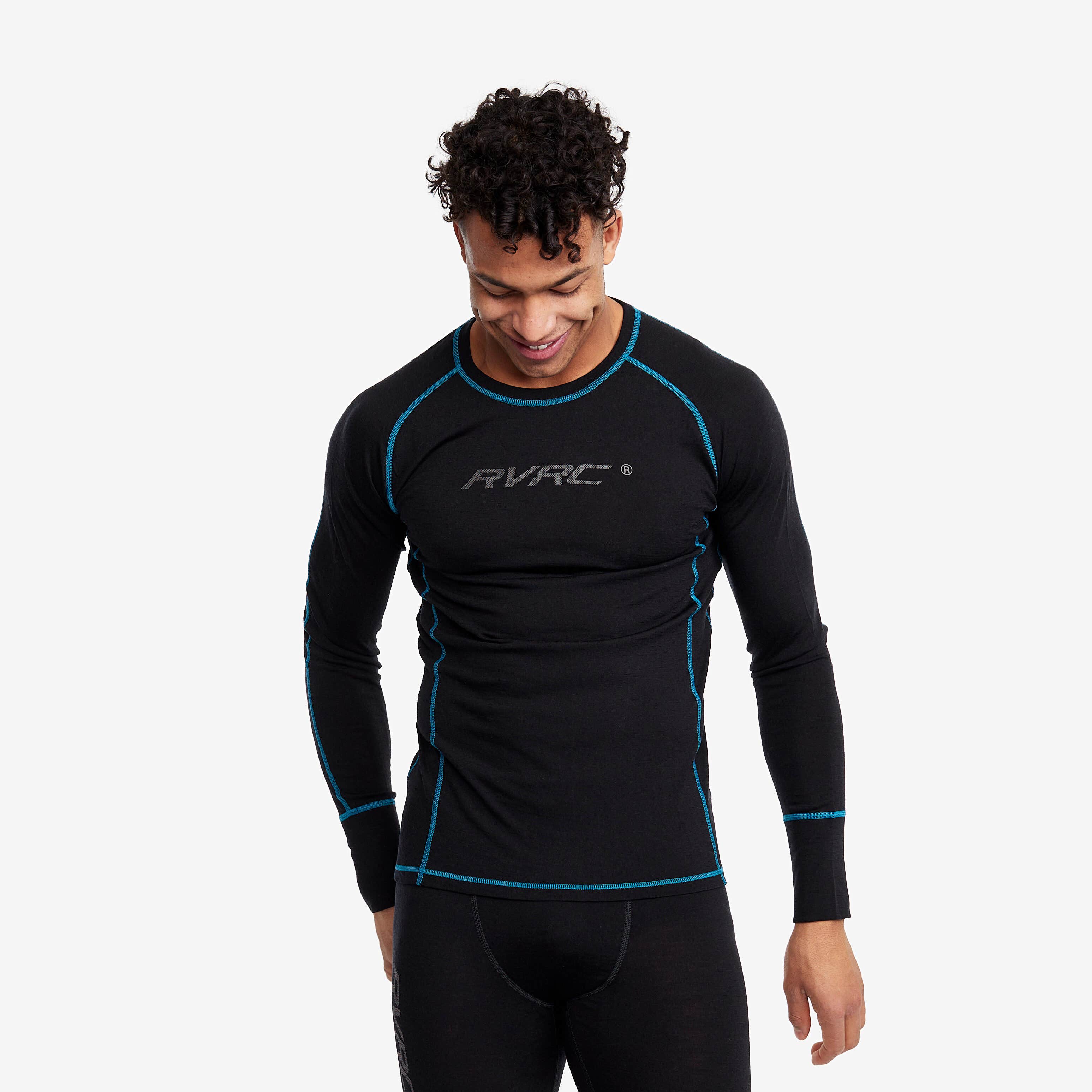 Outright Merino Top Homme Black