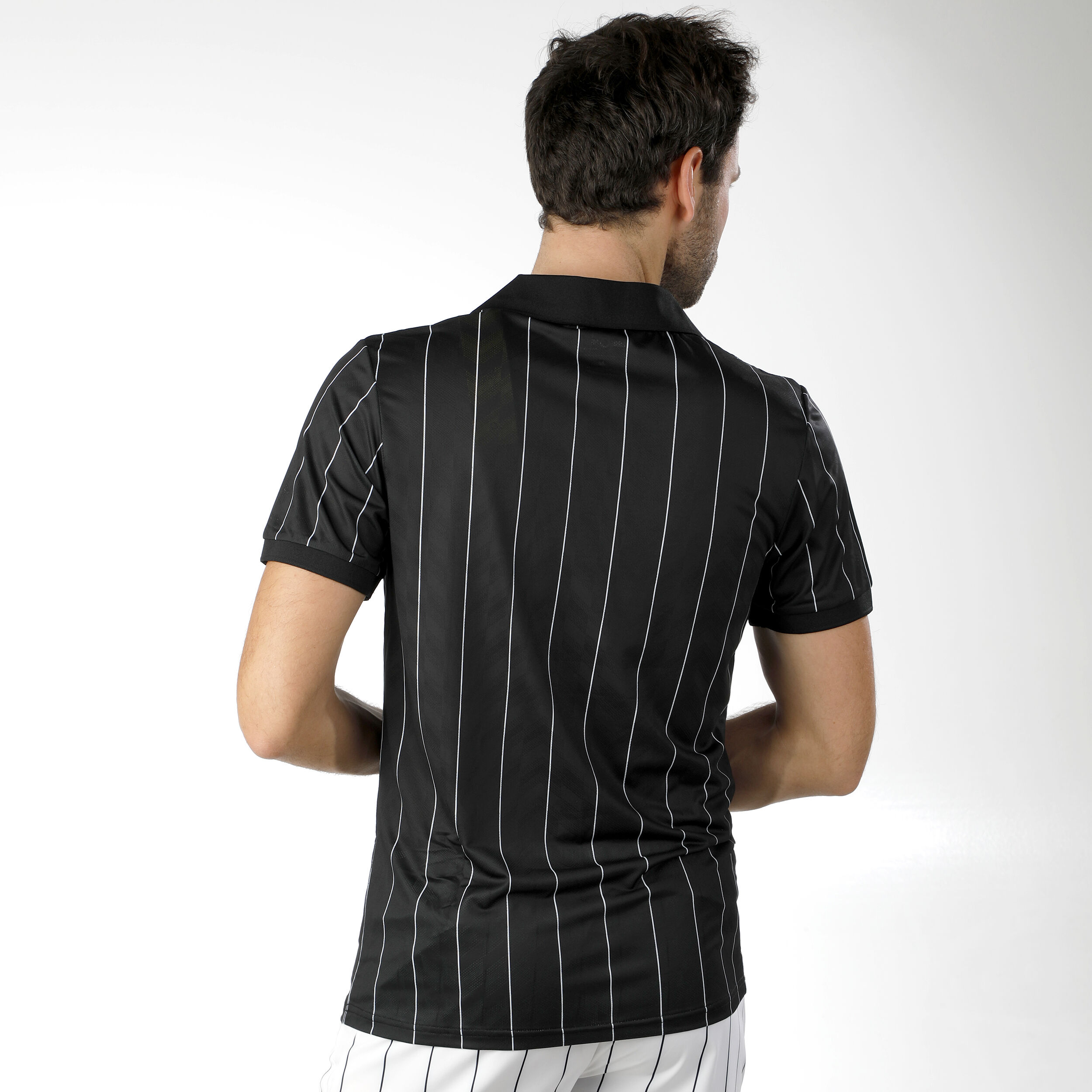 Stripes Polo Special Edition Herren - Schwarz, Weiß