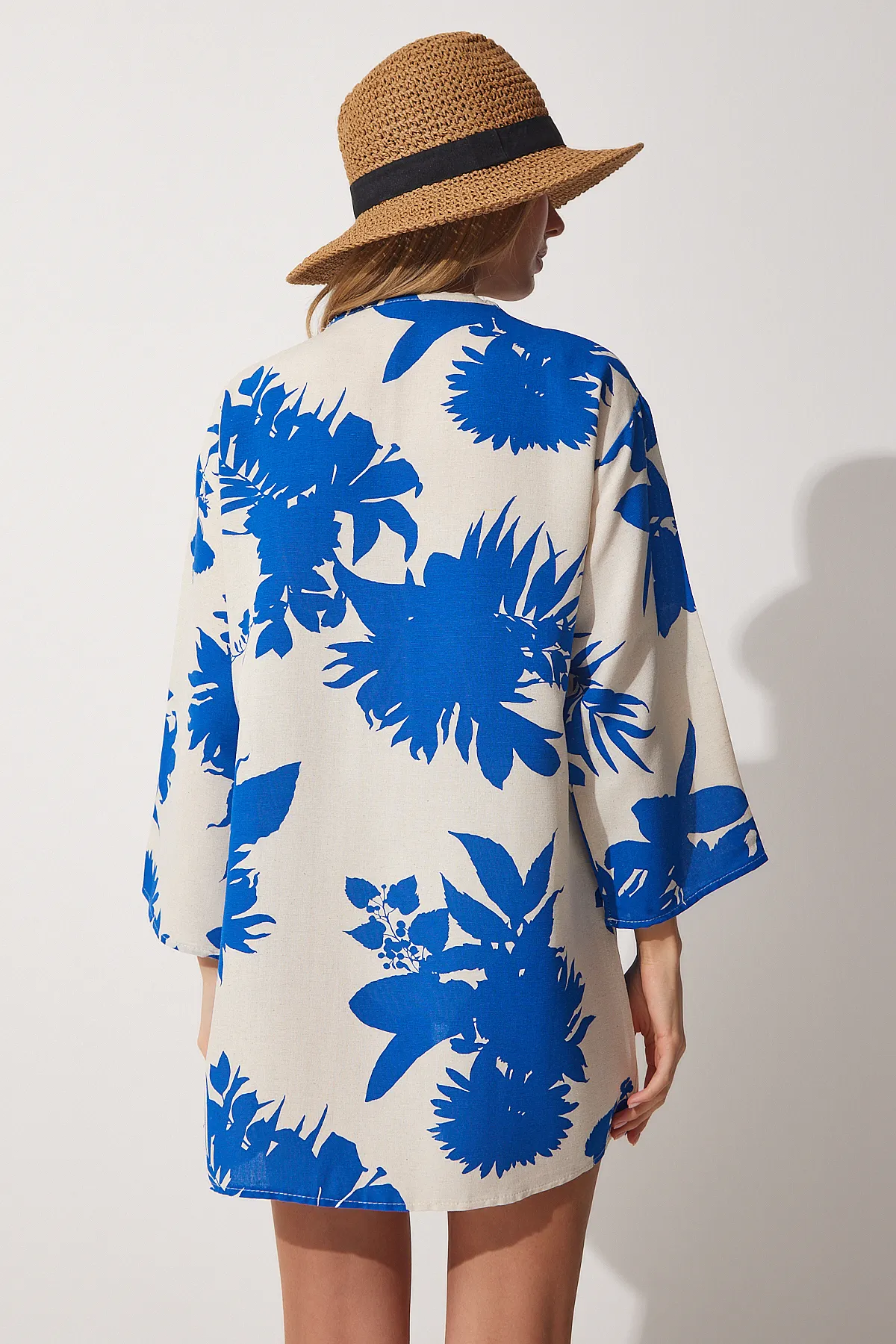 Happiness İstanbul  Kimono & Kaftan - Blau - Regular Fit