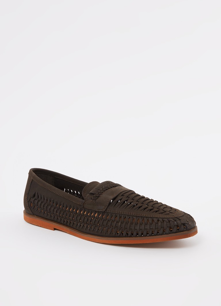 Mocasini din piele Dune London Brickles