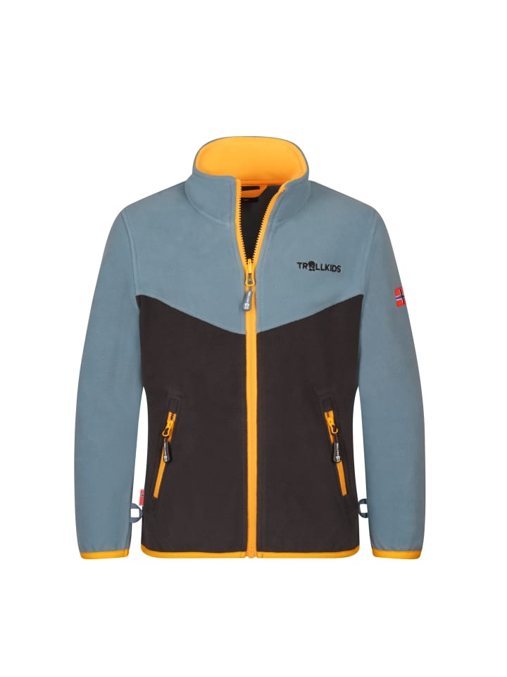 Trollkids Fleecejacke Oppdal XT in steel blue günstig kaufen 176