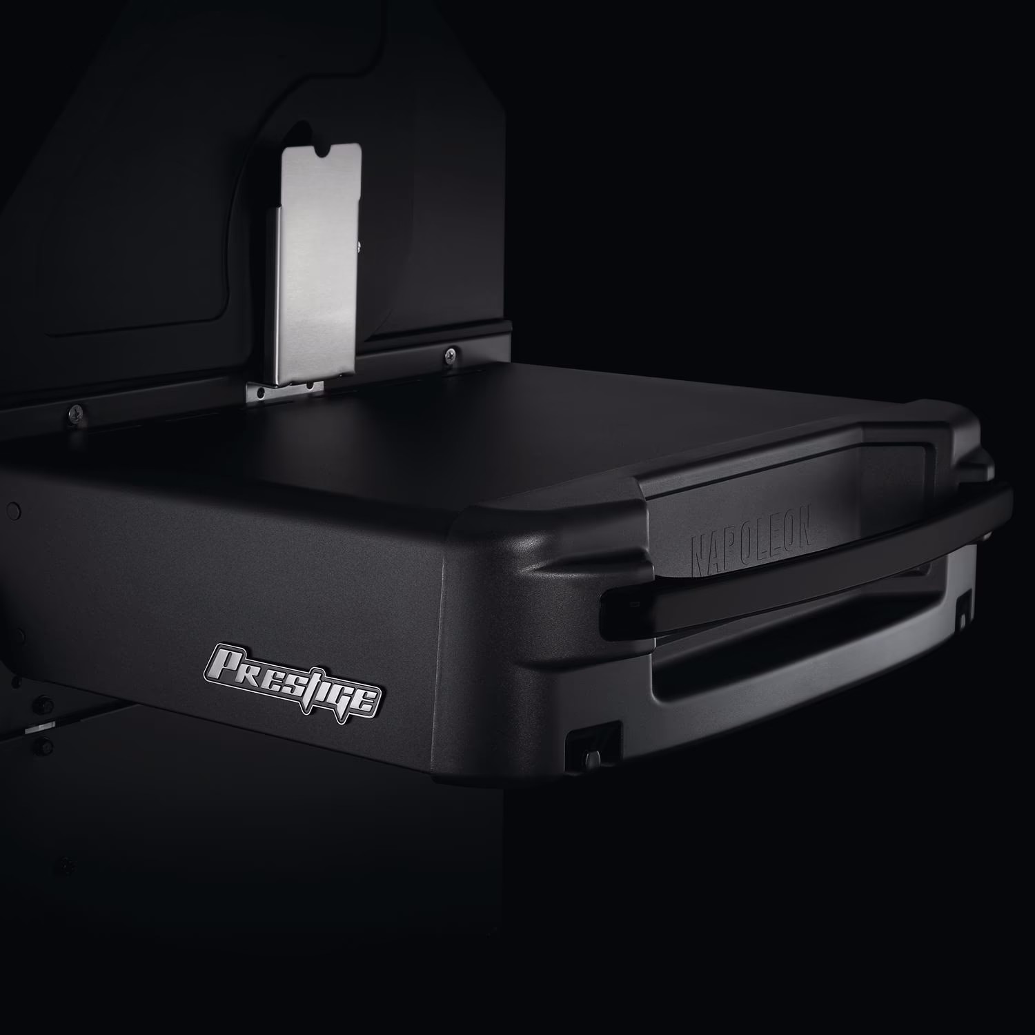 Napoleon Phantom Prestige 500 Propane Gas Grill with Infrared Rear Burner, Infrared Side Burner, & Rotisserie Kit - Matte Black - P500RSIBPMK-3-PHM
