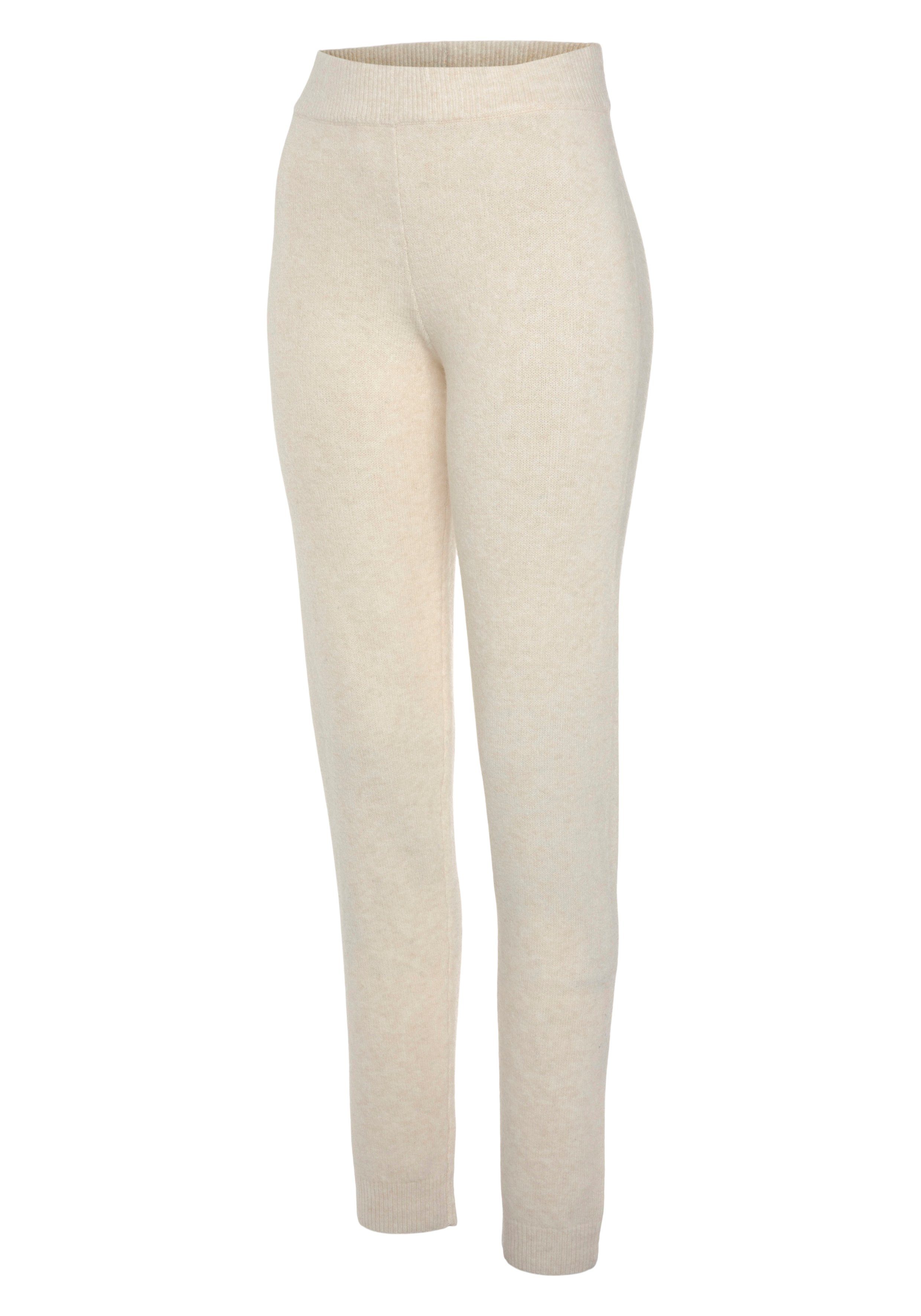 LASCANA Strickhose -Loungehose aus weichem Strick, Loungewear