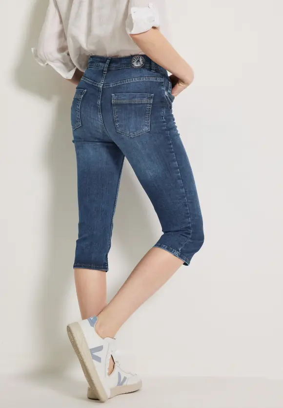 CECIL Slim Fit Caprijeans