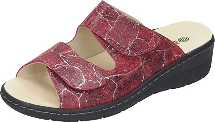 DR. BRINKMANN Komfort Sandalen rot