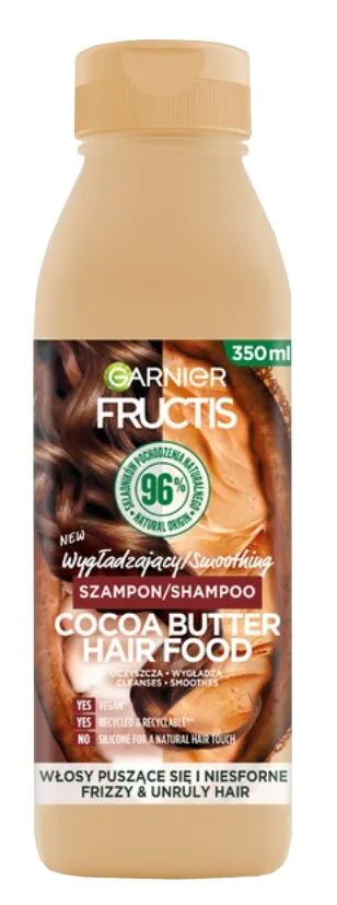 „Fructis Hair Food“ kakavos sviesto plaukų šampūnas