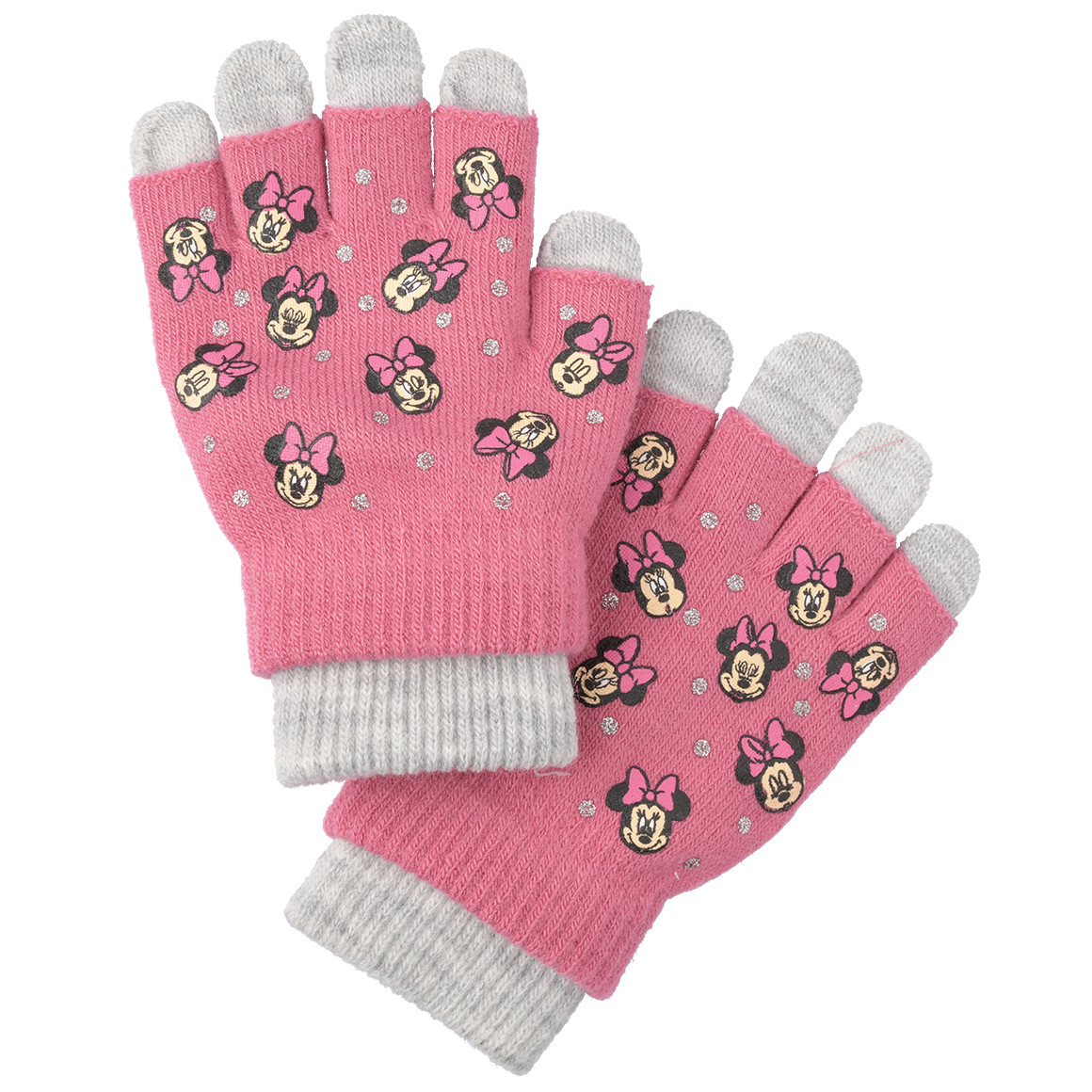 Minnie Maus Fingerhandschuhe doppellagig