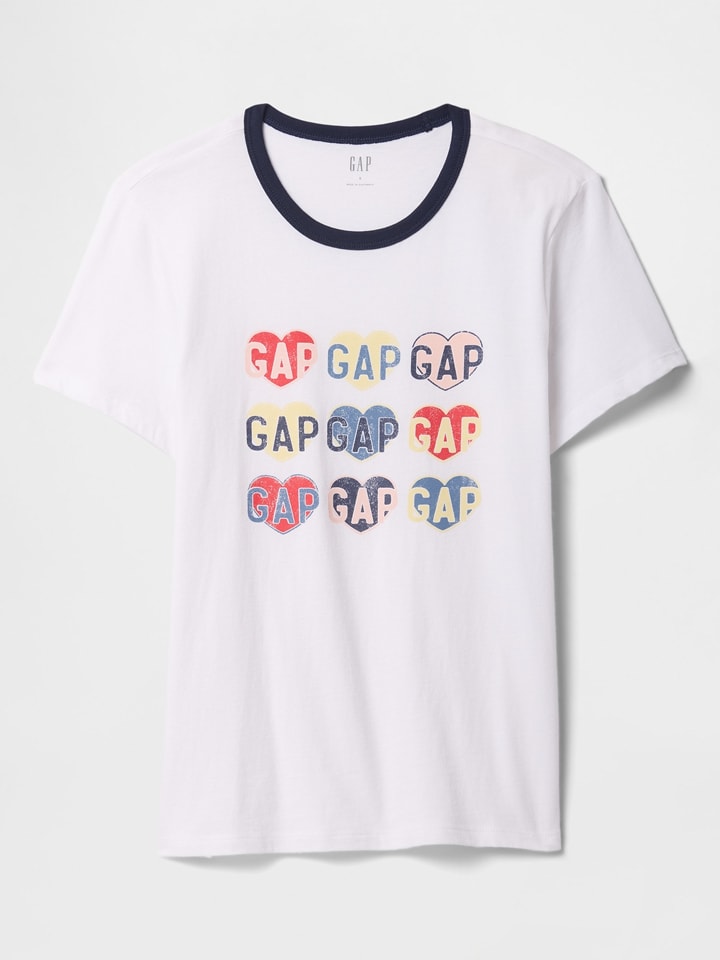 GAP Shirt in Weiß günstig kaufen