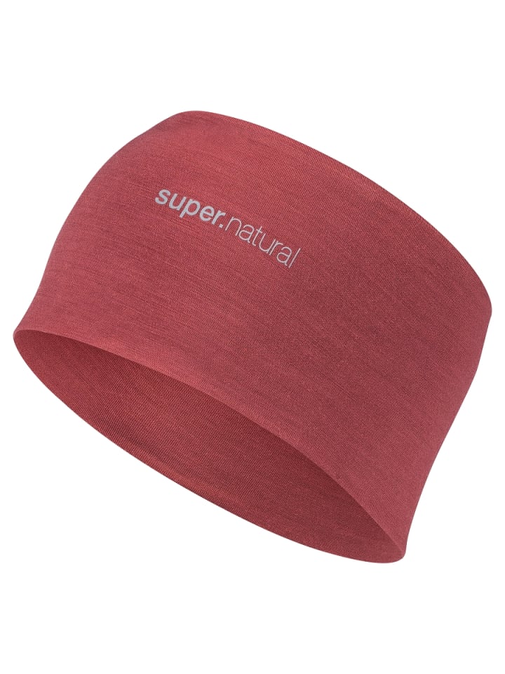 super.natural Merino Stirnband WANDERLUST HEADBAND in Rosa günstig kaufen
