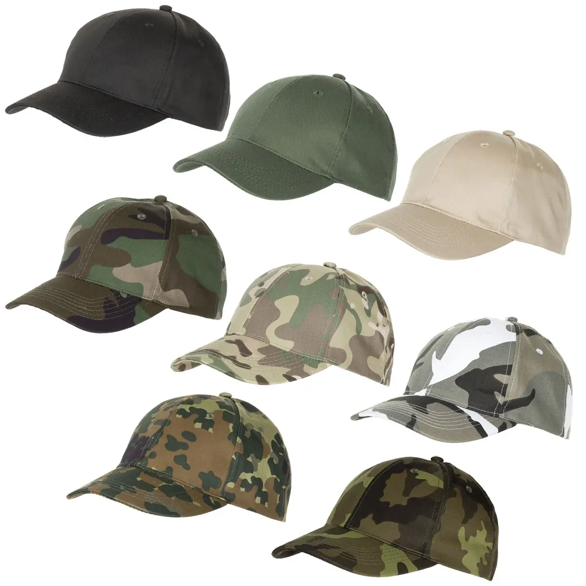 Basecap versch. Farben