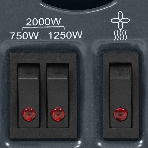 Trotec 1410000522 Design Konvektorvärmare TCH 26 E - Färg Vit