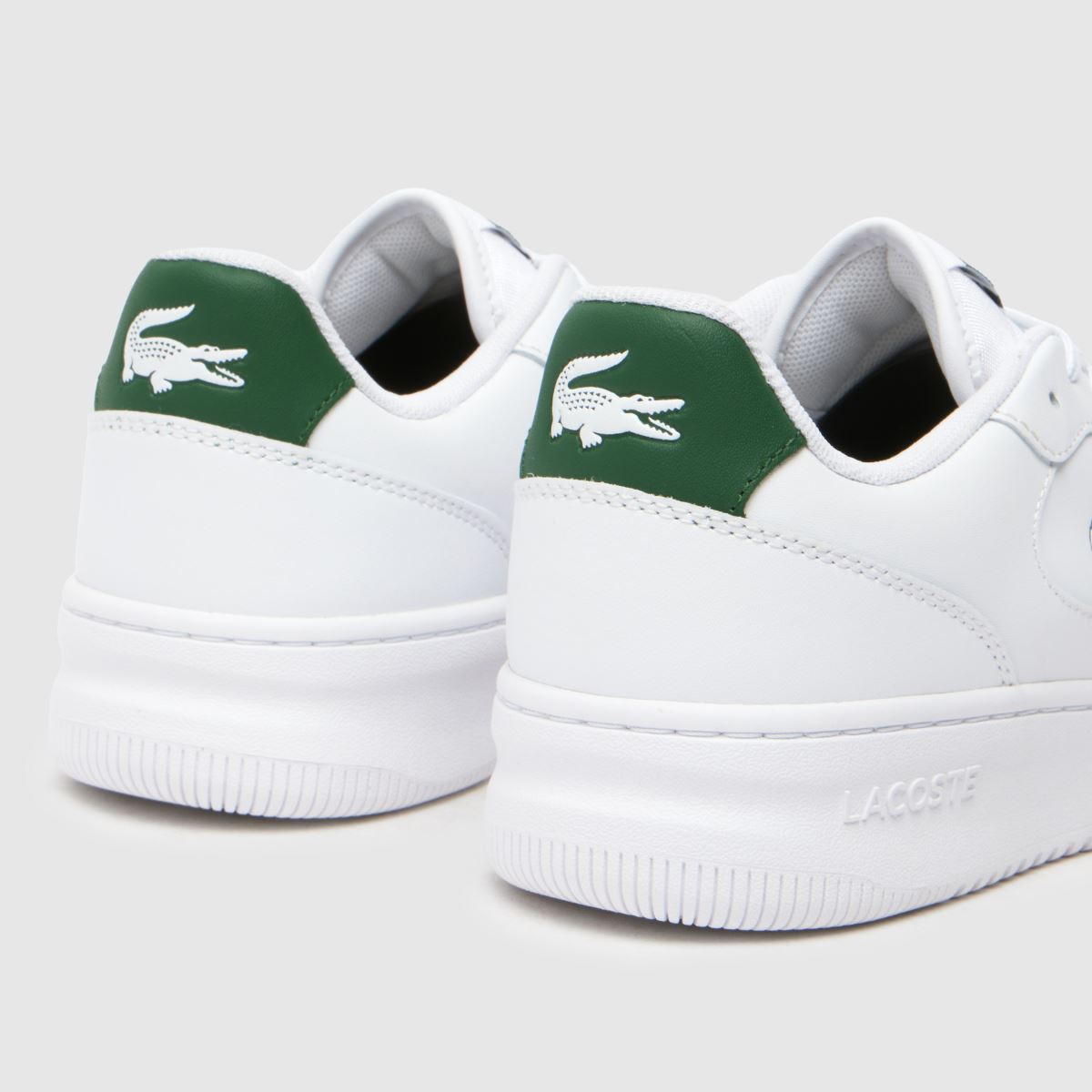 Lacoste – L001 – Vita och gröna träningsskor