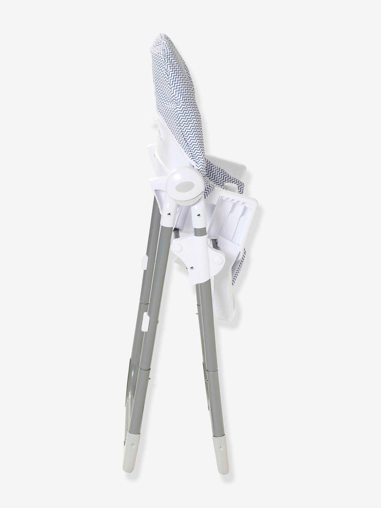 Vertbaudet Baby Hochstuhl EVOLUSEAT - weiß/blau