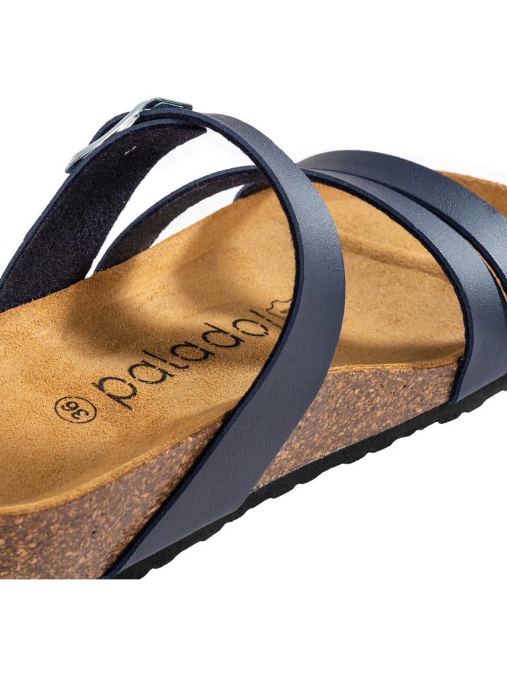 palado Pantoletten in Matt Blau günstig kaufen
