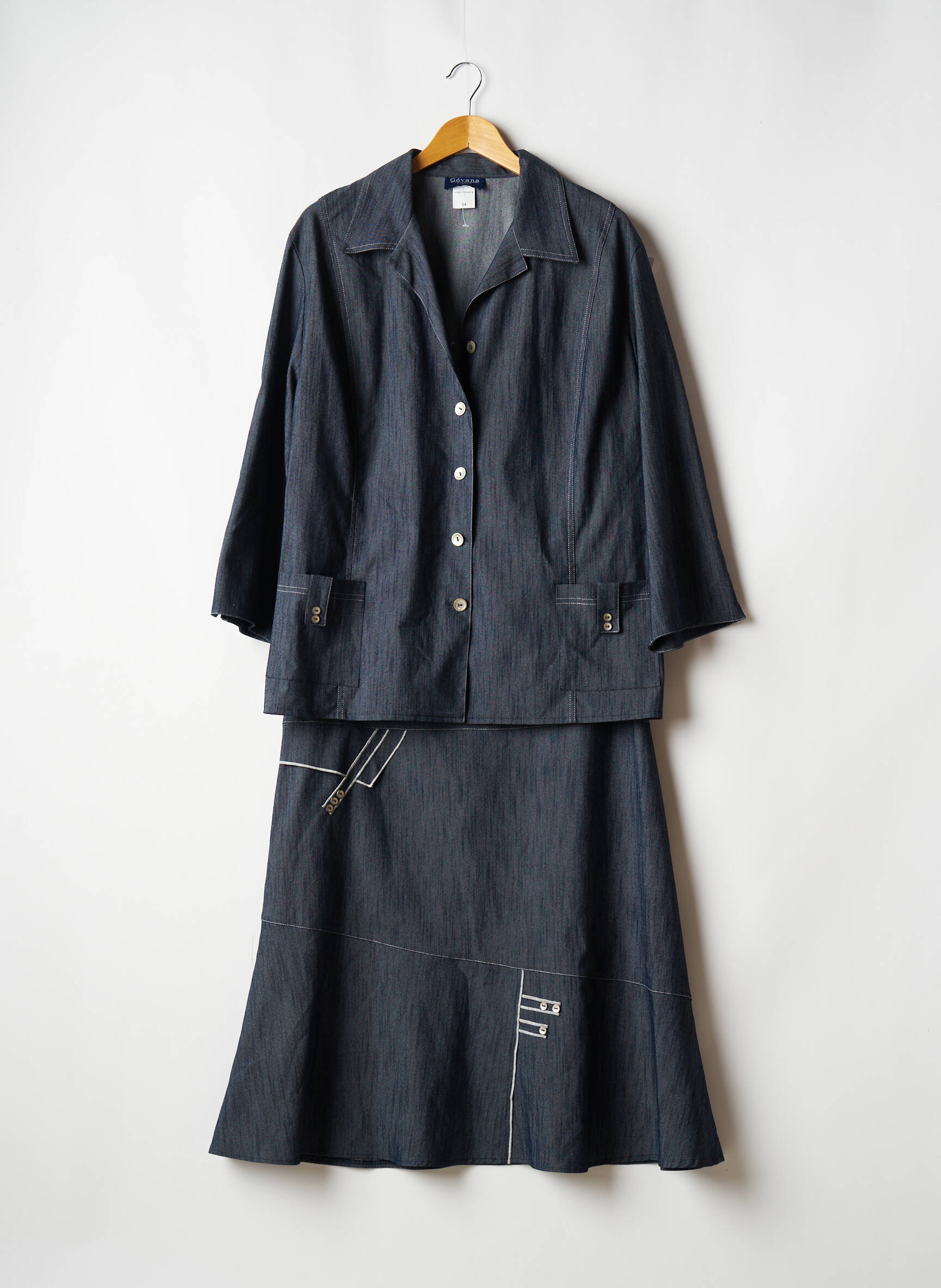 Gevana Ensembles Jupe Femme couleur bleu