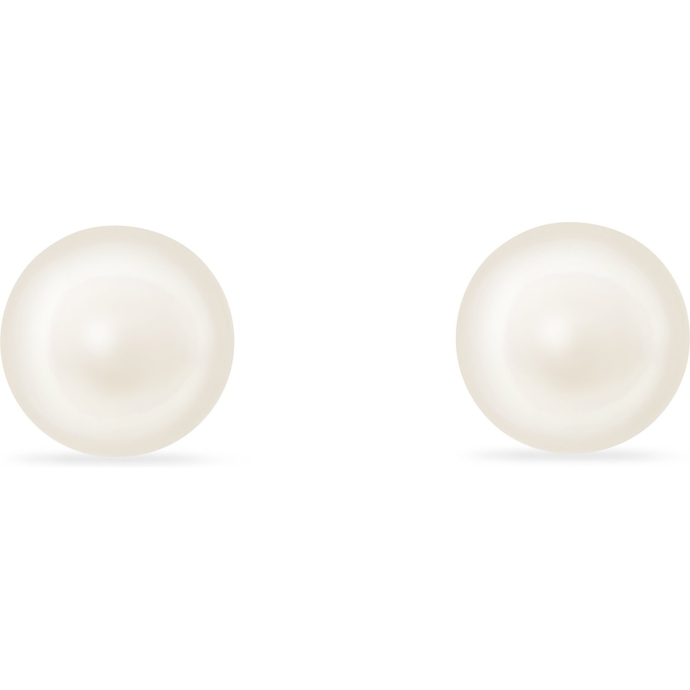 Valeria Boucles d'oreilles à fermoir à poussette 925 Argent argent Boucles d'oreilles