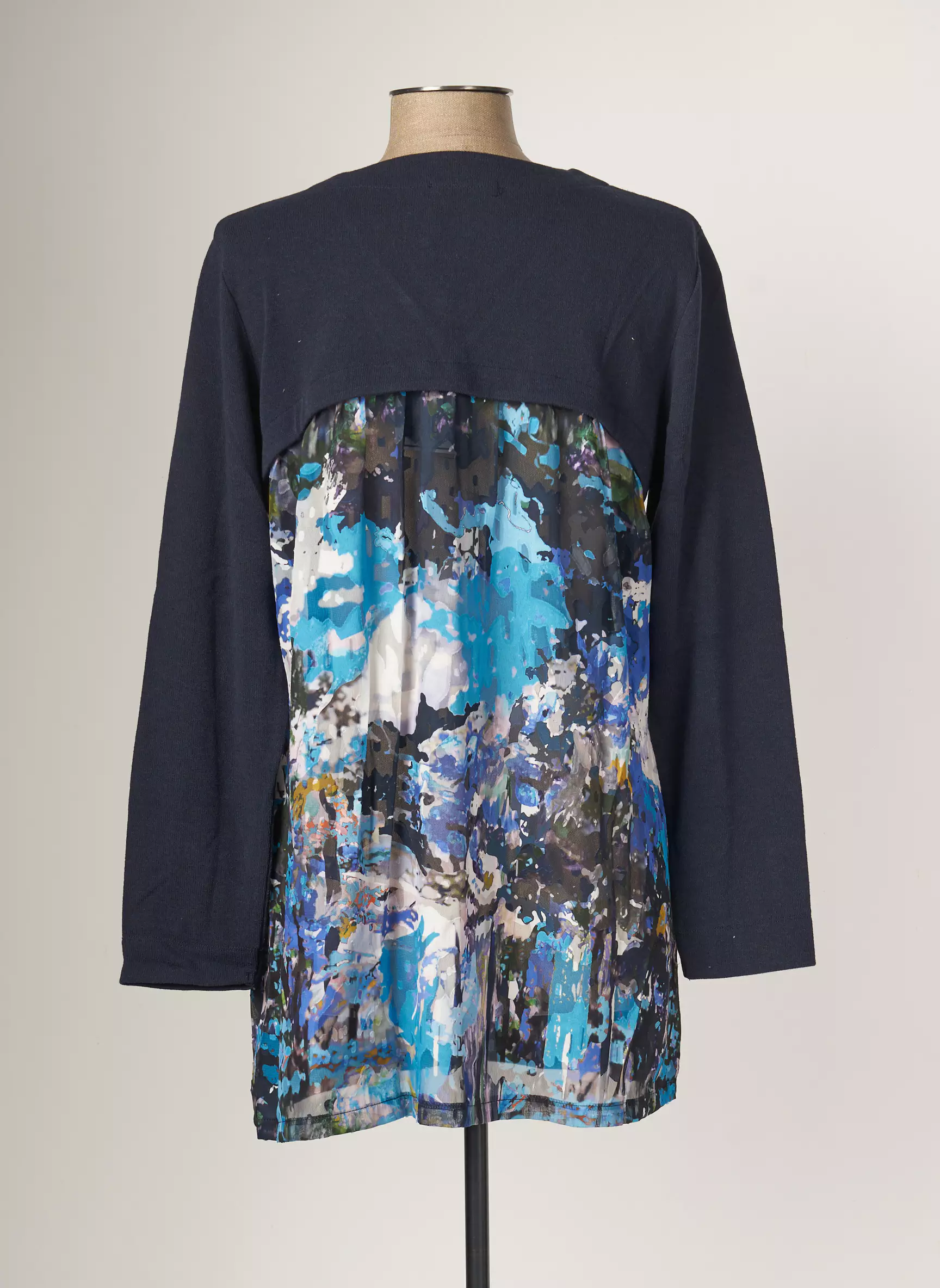 Maloka Cardigans Femme couleur bleu