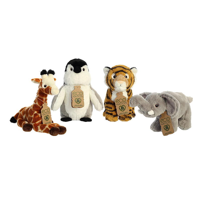 FunToys Kosedyr 20 cm, pingvin, eco