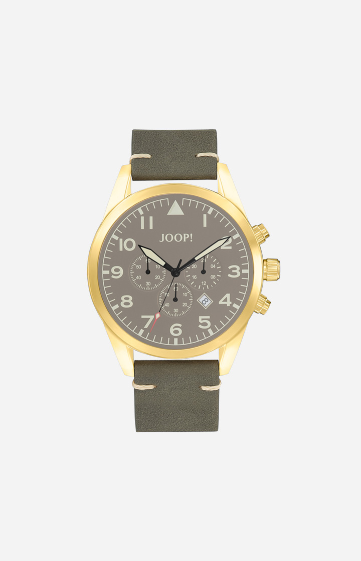 Herrenuhr in Gold