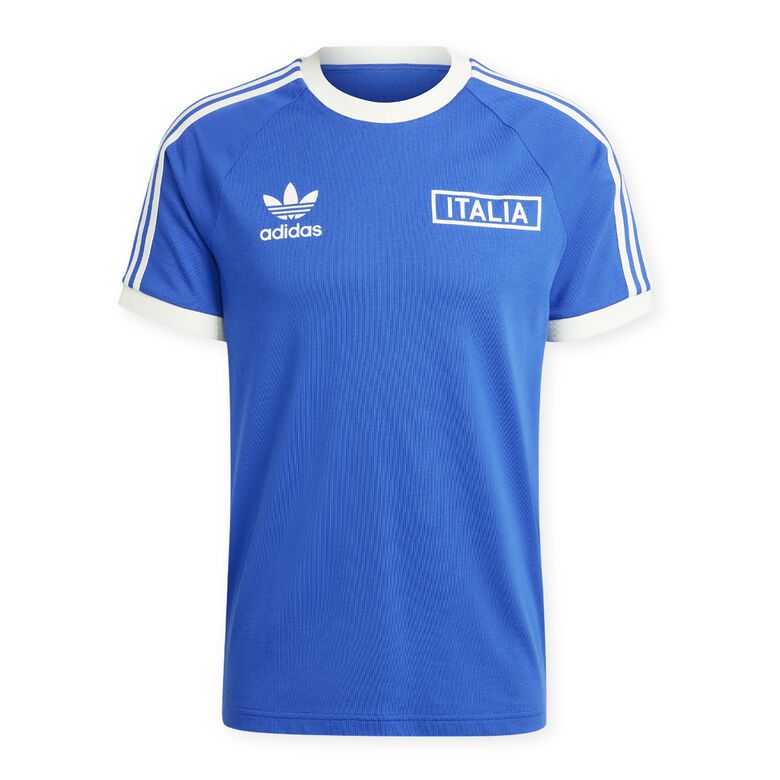 adidas Originals Italy FIGC OG 3-Stripes T-Shirt blue