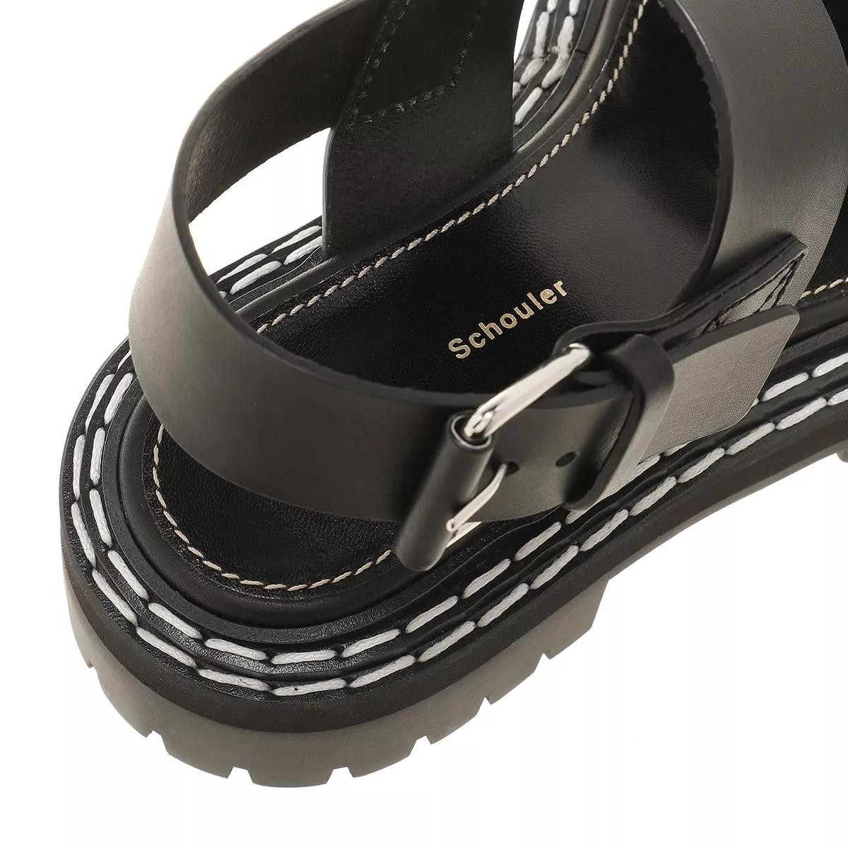 PROENZA SCHOULER Klassische Sandalen schwarz Sandale