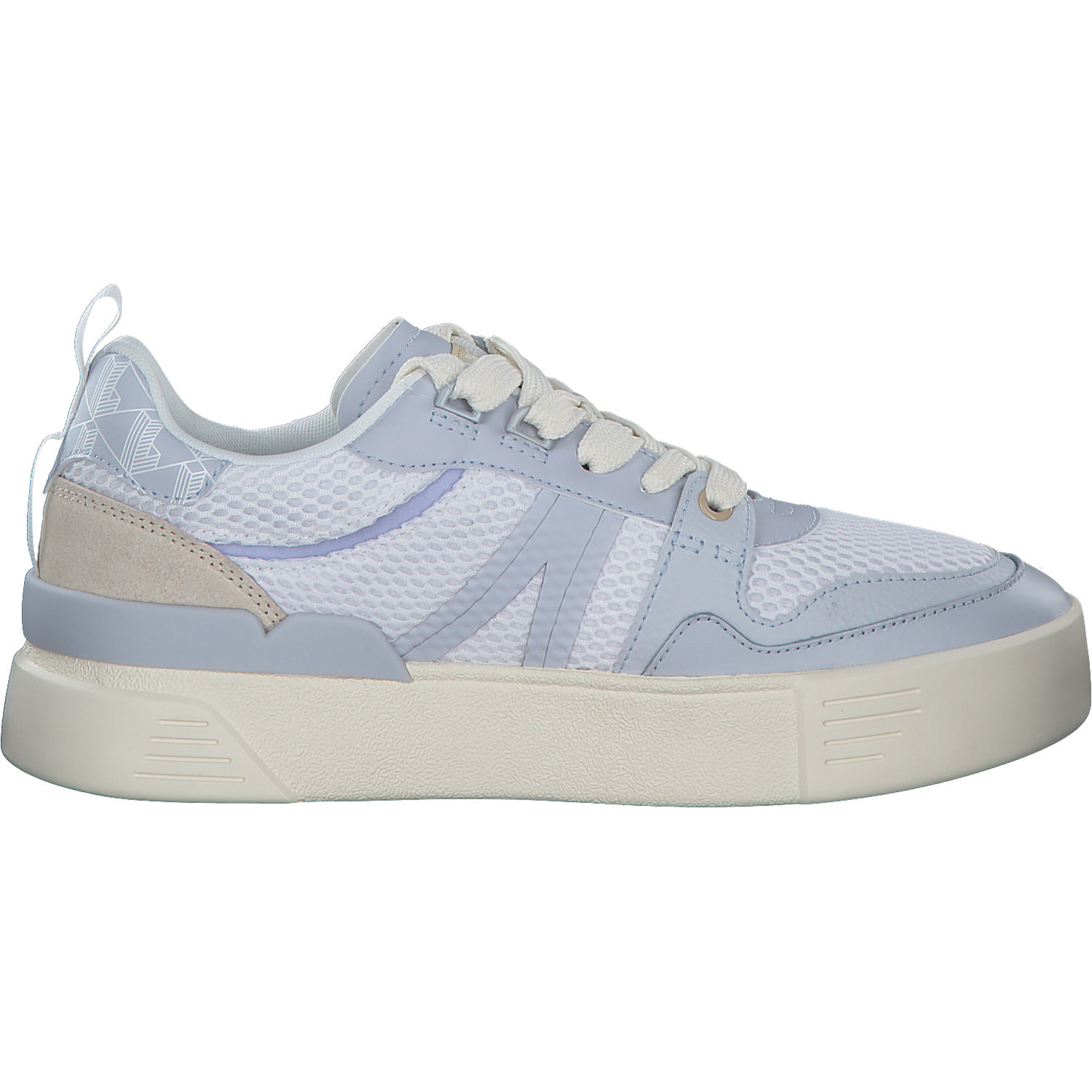 Lacoste L002 46CFA0022, Schnürschuhe, Damen, Weiß/Blau