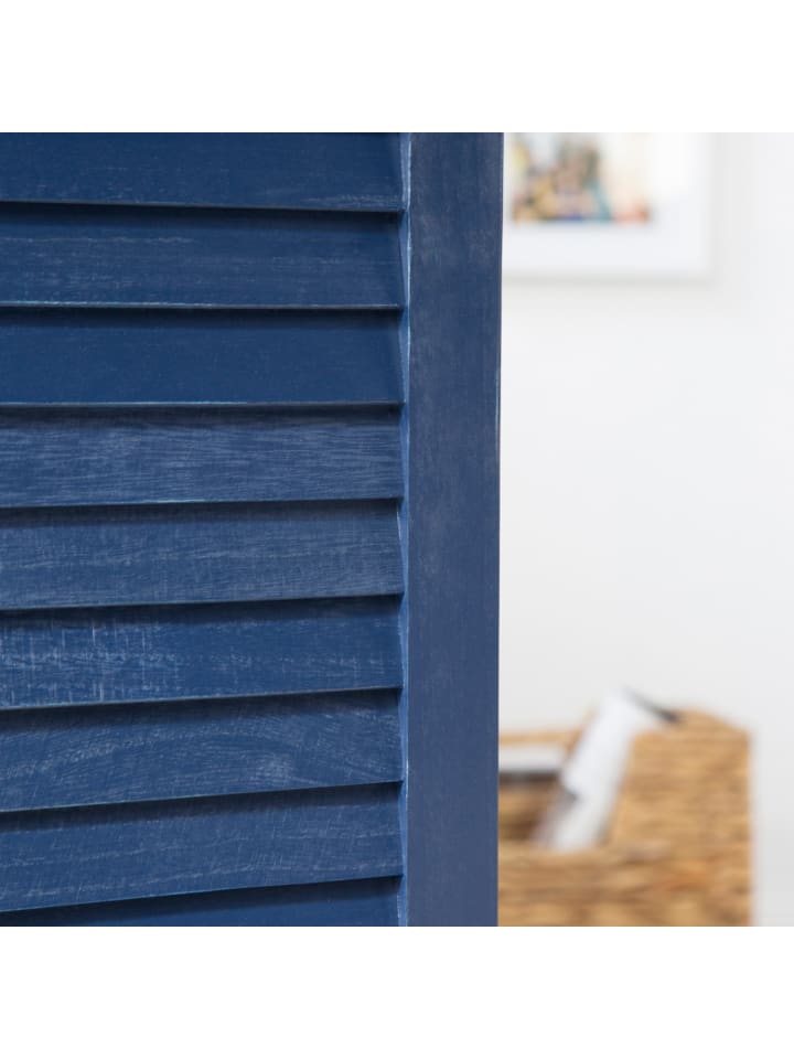 Homestyle4u 3-tlg. Paravent in Weiß 105x130 günstig kaufen onesize