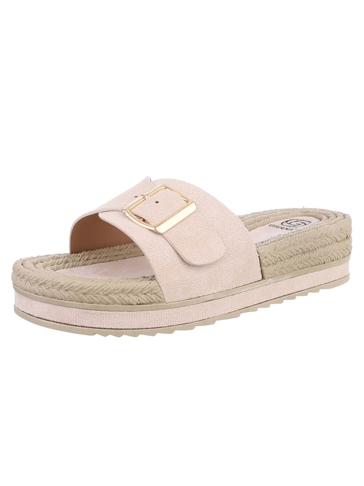 Ital-Design Sandale & Sandalette in Beige günstig kaufen