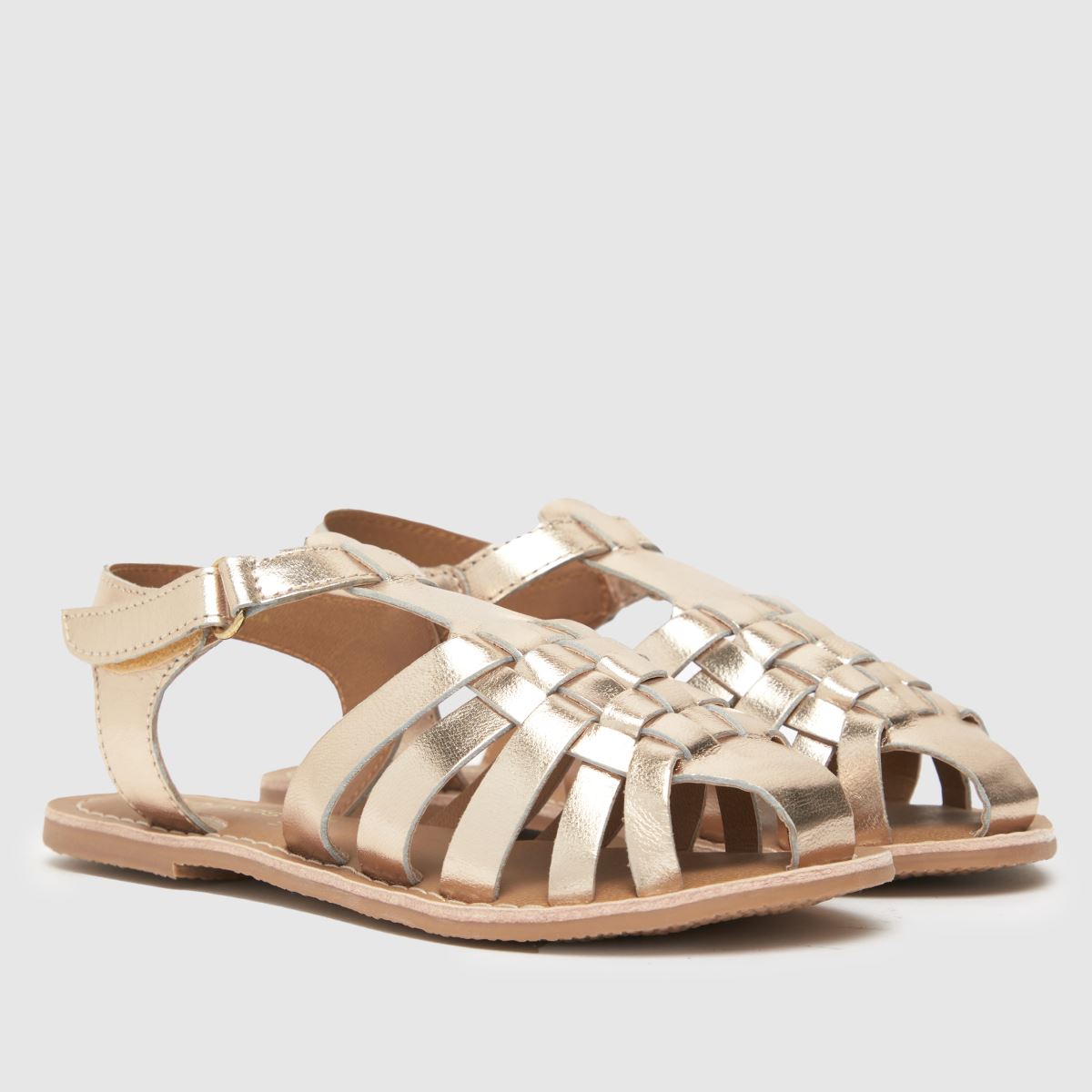 Schuh Gold Trance Slotted Fisherman Lány Junior Szandál