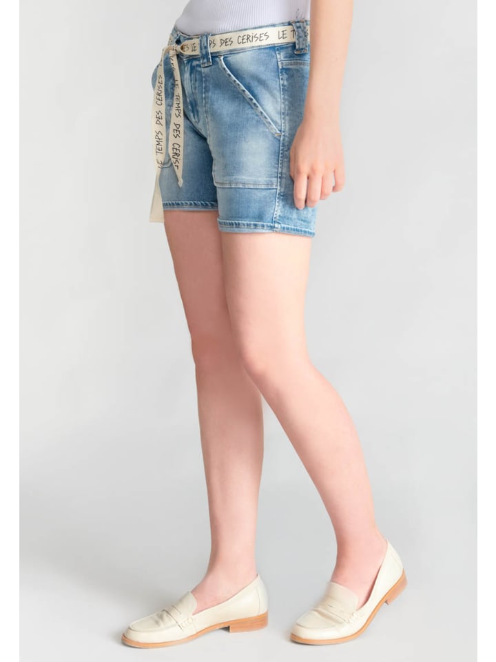 Le Temps des Cerises Shorts BLOOM in BLUE günstig kaufen