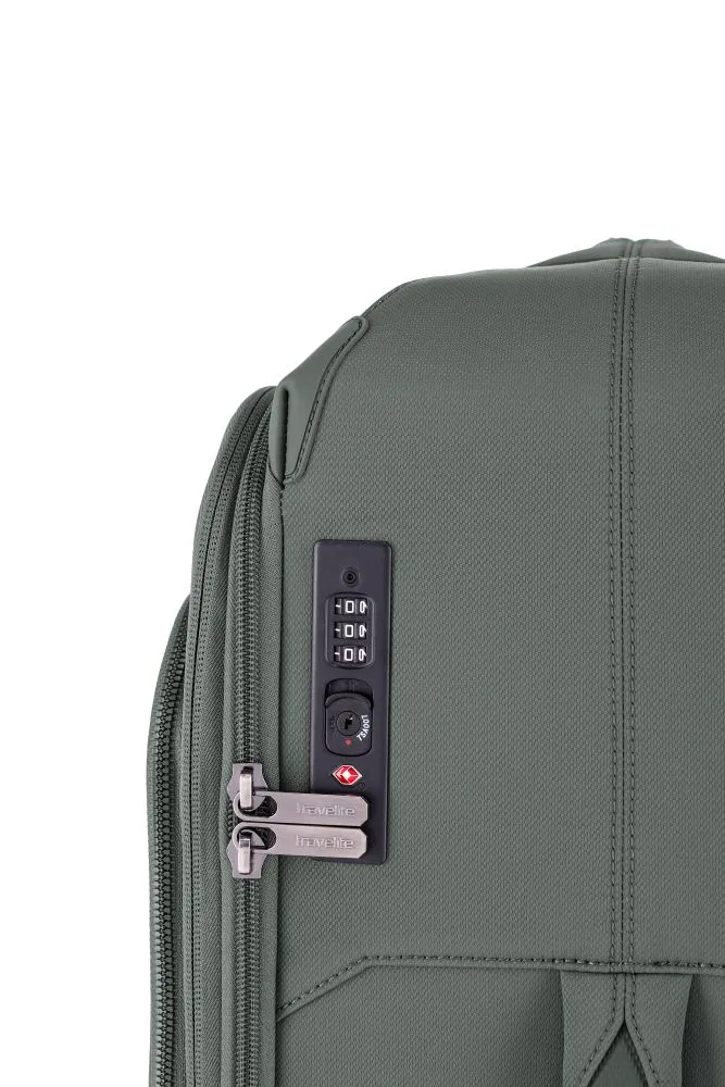 Travelite PRIIMA Trolley M mit 4 Rollen - Oliv