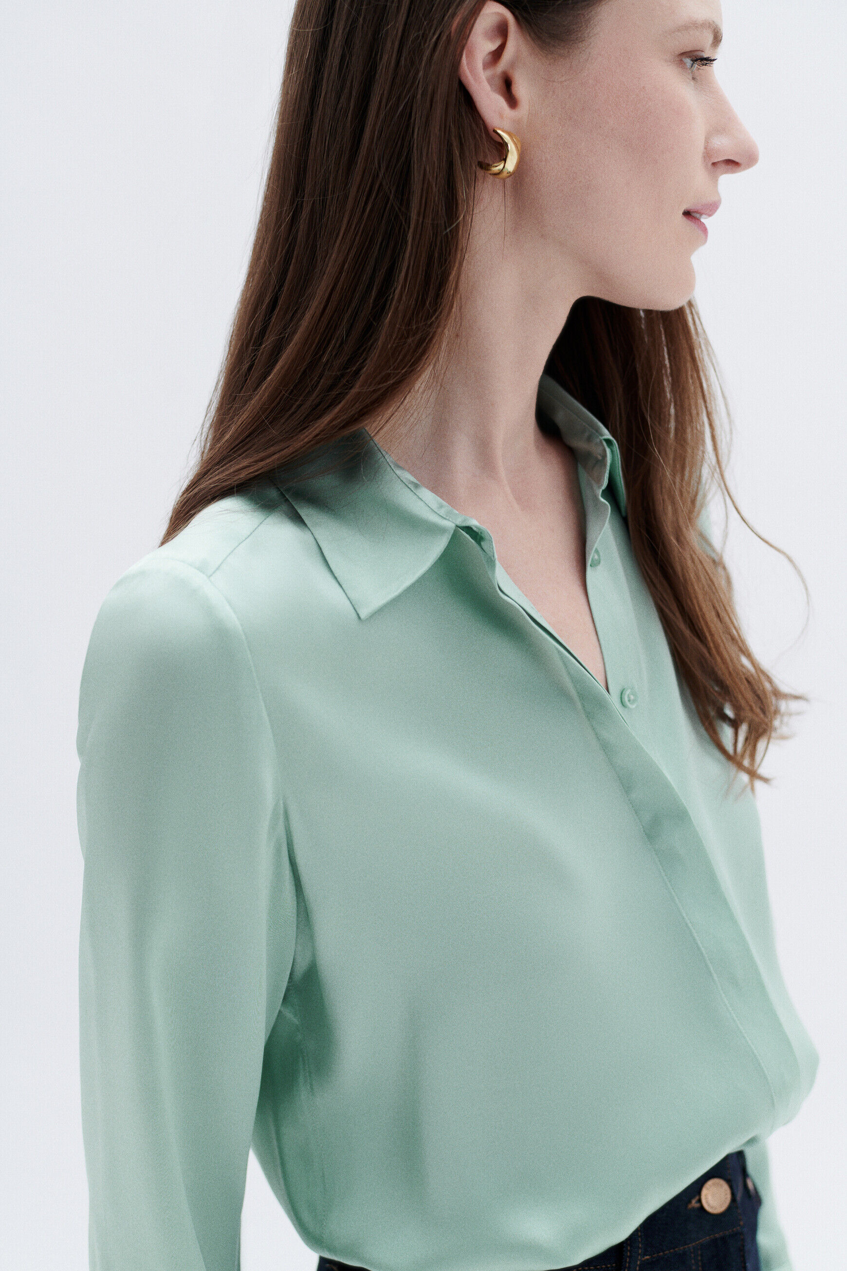 Chemise cjamie1 vert clair femme