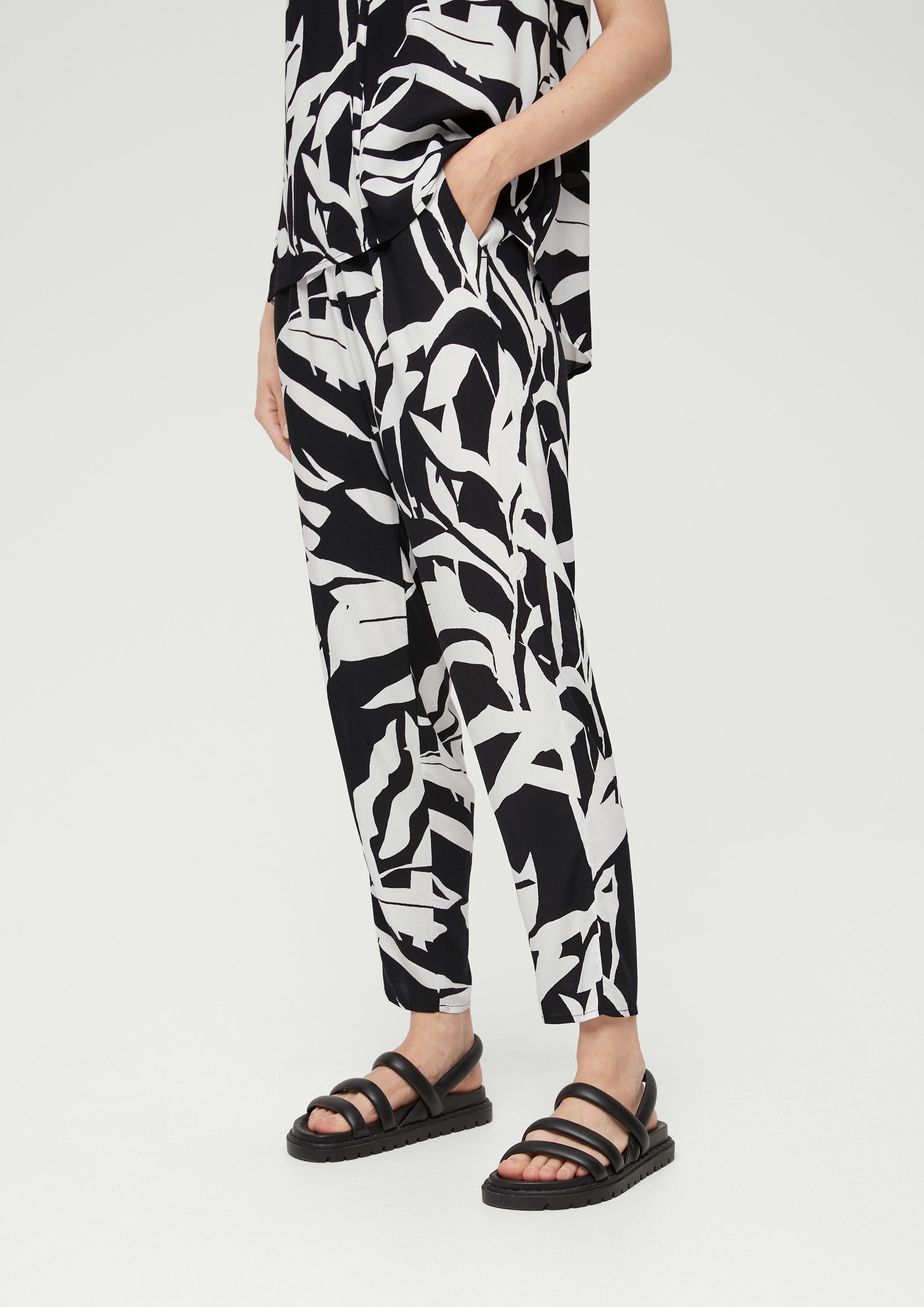 Regular: Joggpants aus Viskose  2130701-99A3