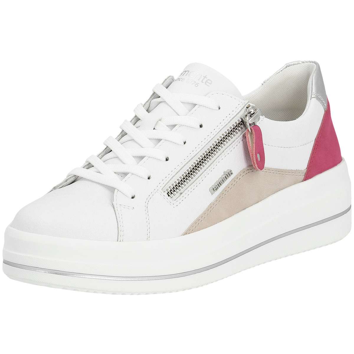 Remonte D1C01 Sneaker Low weiss