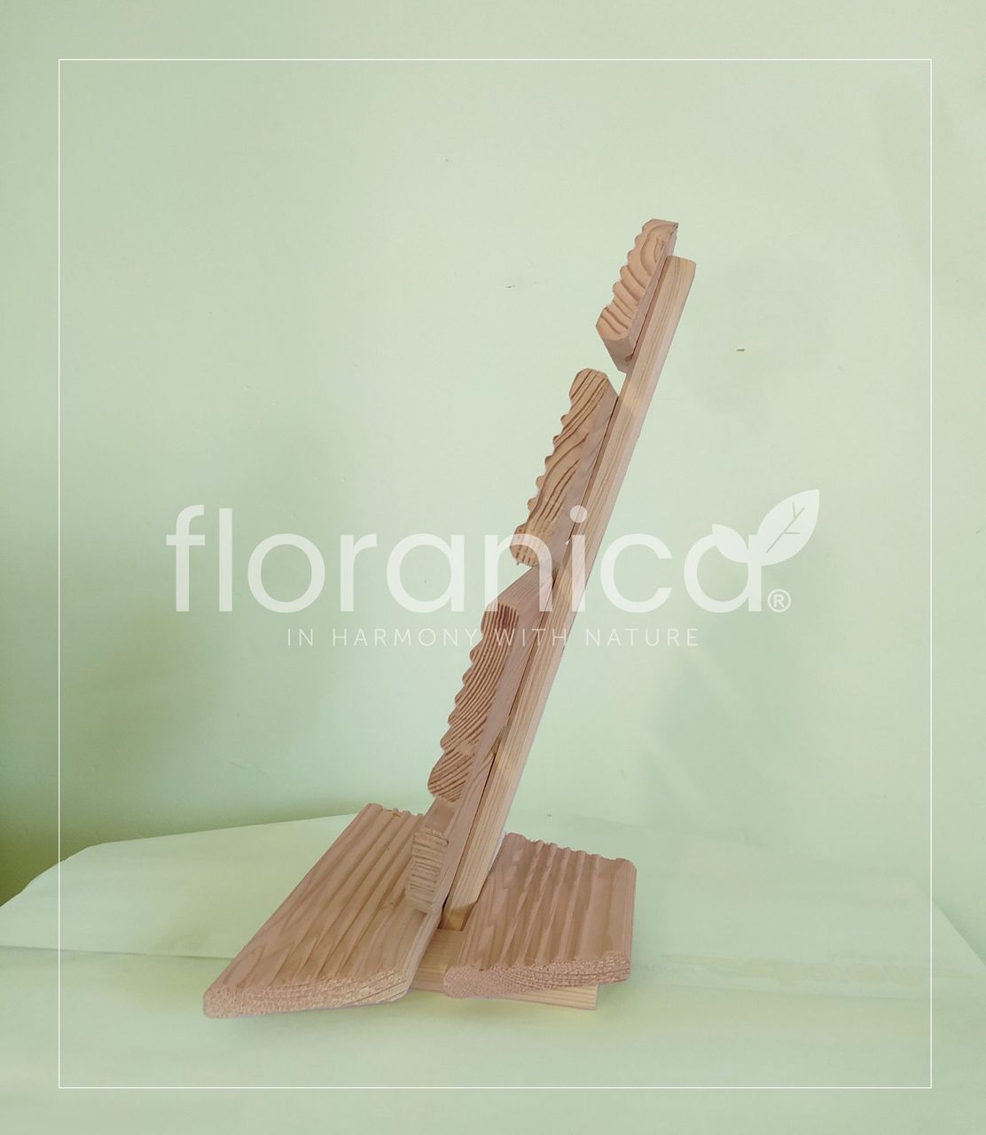 Pemicont Floranica Holz Osterei Osterdeko Lärchenholz Höhe 43cm Breite 31cm Unbehandelt Osterdekoration Modernes Design Kunsthandwerk osterdeko osterhasen tischdeko